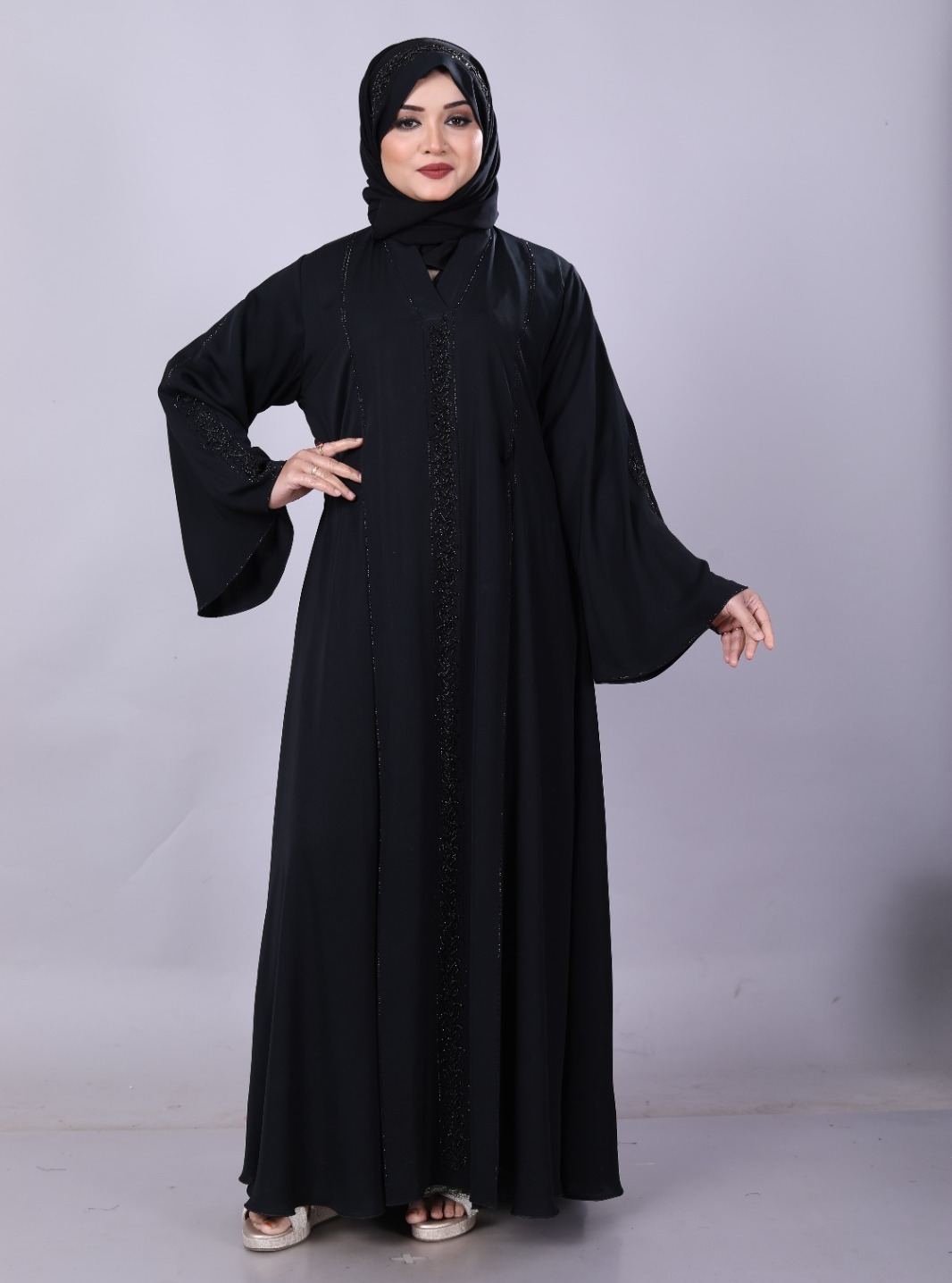 Elegant Black Abaya