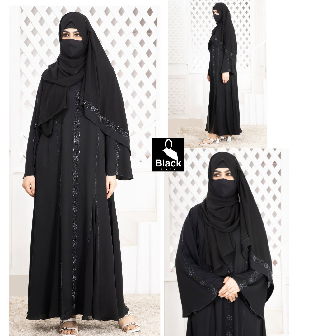Beautiful straight kali abaya