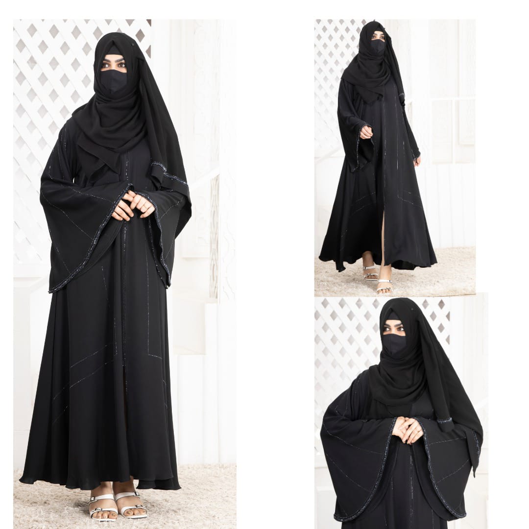 Beautiful Straight Umbrella Abaya